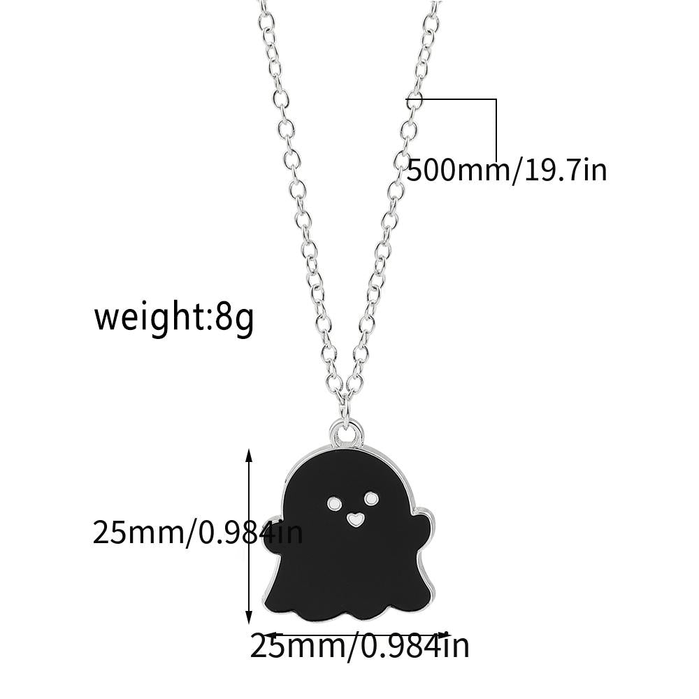 Men's Ghost Alloy Pendant Necklace