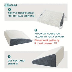 Wedge Pillow For Sleeping After Surgery Memory Foam