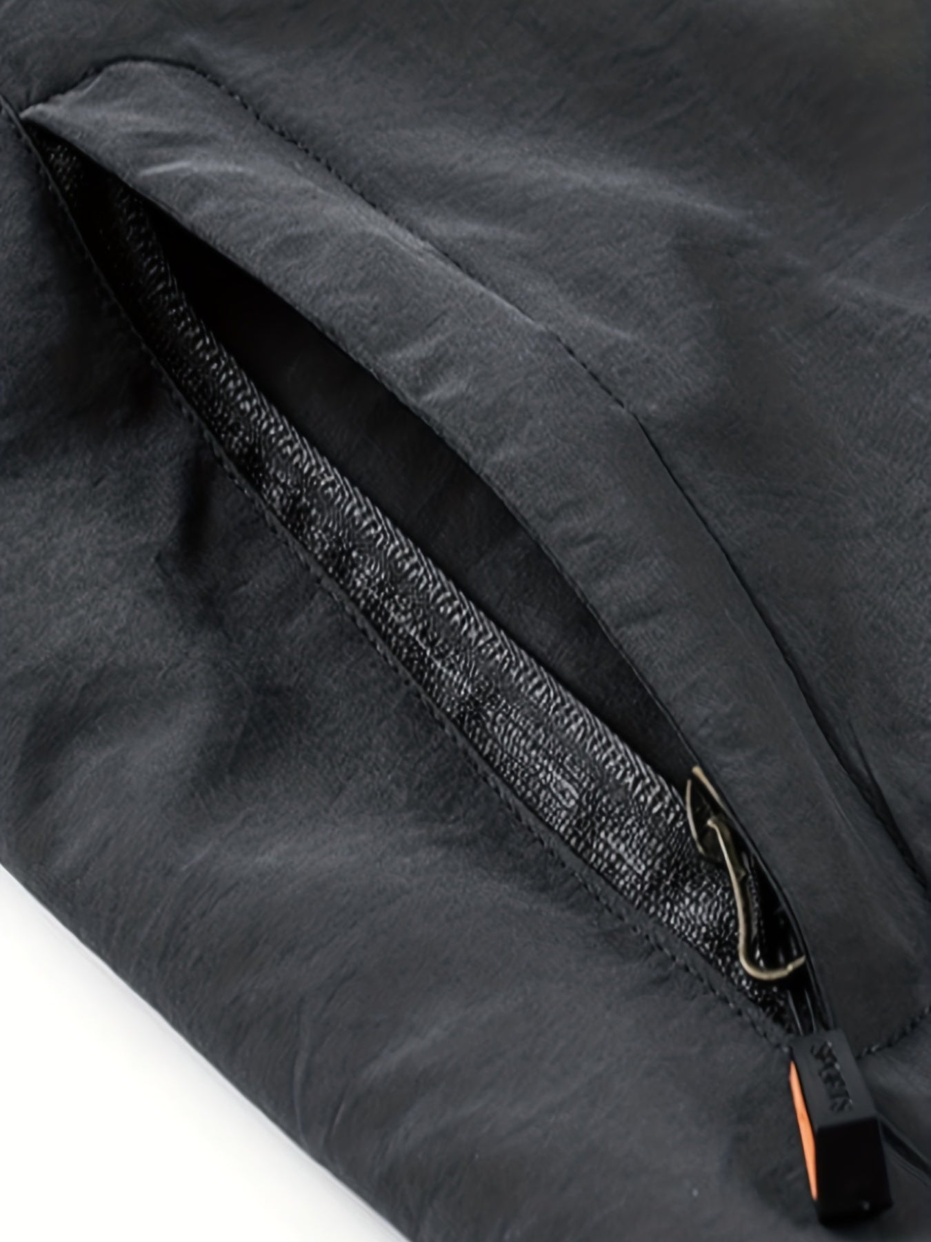 Men's Lightweight Hooded Windbreaker Jacket Zipper Coat