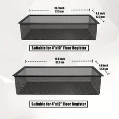 Floor Register Vent Cover Filter Net Air Vent Screen Mesh Covers