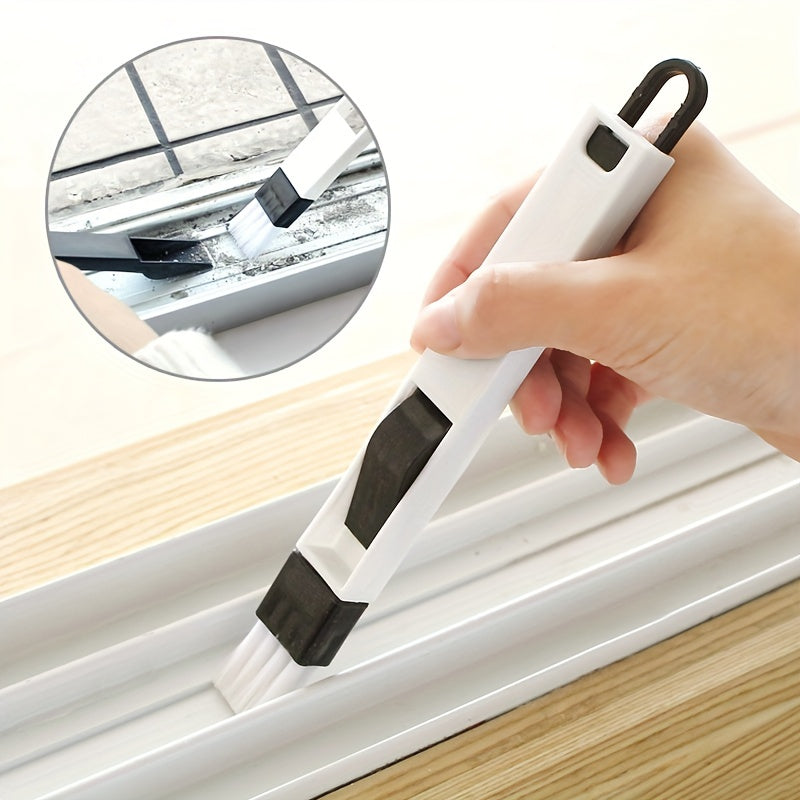2-in-1 Cleaning Brush for Door & Window, Keyboard, Vacuum Shovel