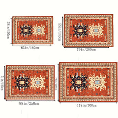 Geometric Tribal Area Rug for Home Decor