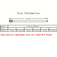 Colorful Golf Braid Stretchy Belt Elastic for Men