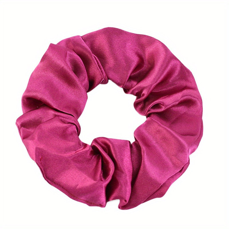 Silky Scrunchies Hair Tie Style Hair Rope Satin Hair Accessories