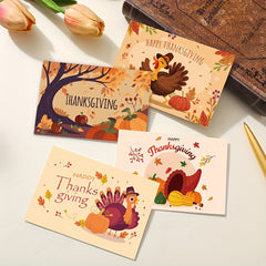 6pcs Thanksgiving Greeting Card with Envelope