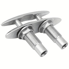 316 Stainless Steel Boat Cleat 12 Pull Up for Anchoring/Mooring