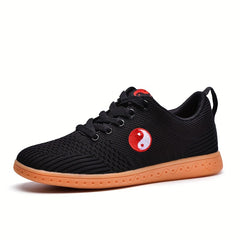 Women's Breathable Mesh Flat Skate Shoes Lightweight Low Top Sport Shoes