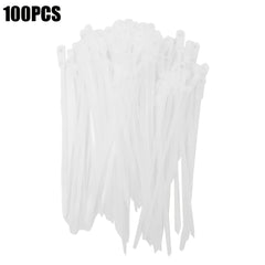100pcs Screw Hole Nylon Cable Ties Heavy Duty Adjustable Self locking Cord Ties