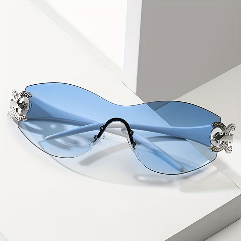Y2K Gradient Sunglasses UV400 for Women Men