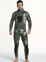 Men's 3mm Neoprene Diving Suit Anti Jellyfish Warm Wetsuit