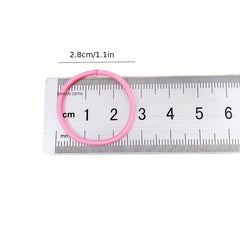 100pcs Baby Girls Hair Tie Ponytail Holders Hair Accessories