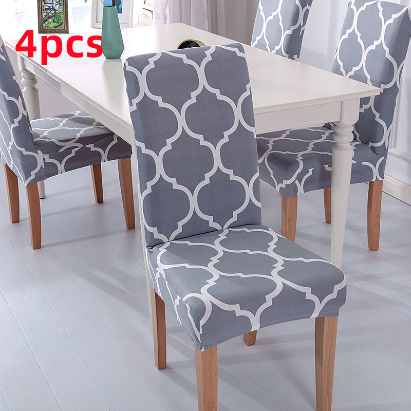 Stretch Chair Cover For Dining Room Printed Stretch Dining Chair Sofa Cover