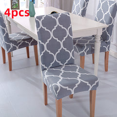 Stretch Chair Cover For Dining Room Printed Stretch Dining Chair Sofa Cover