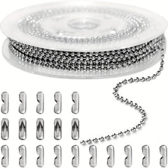 4mm Stainless Steel Ball Beads Chain for Jewelry Making