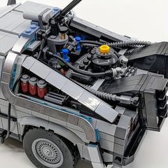 1872pcs Time Machine Building Blocks Construction Car Bricks Toys