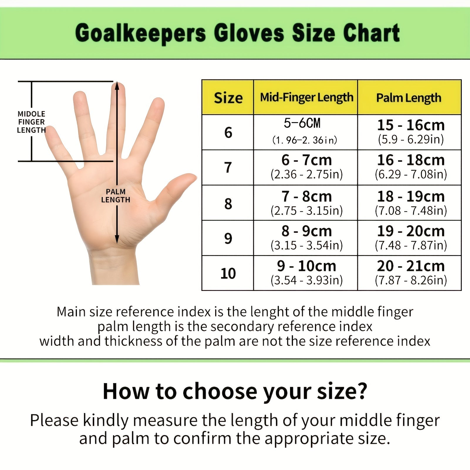 Anti Slip Soccer Goalkeeper Gloves High Performance Size 6-10