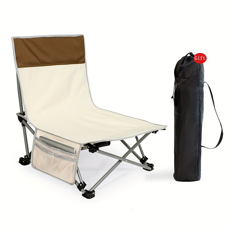 Portable Folding Chair Carry Bag Lounge Camping Fishing Outdoor Sports