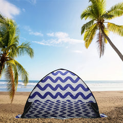 UPF50 UV Protection Fully Automatic Folding Beach Tent Sun Shelter