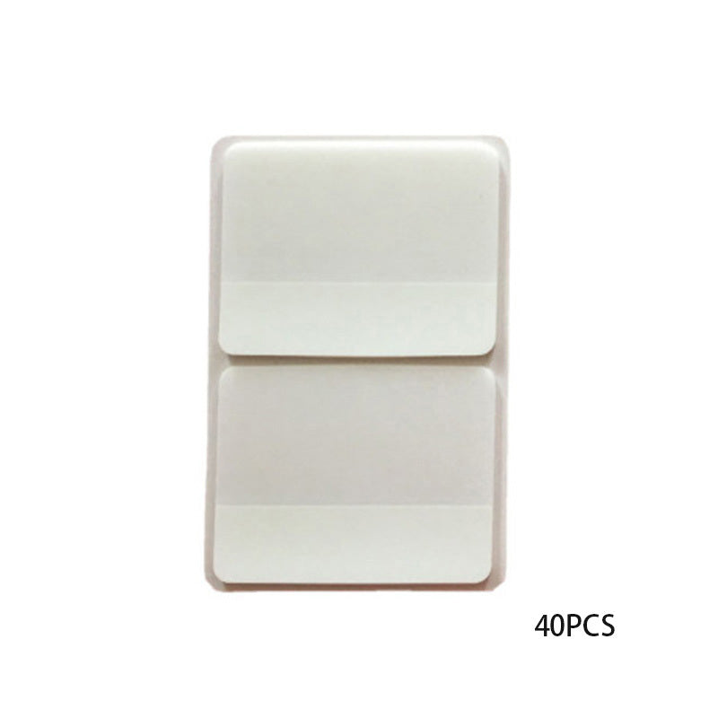 160pcs Office Note Stickers Quick Drying Double-sided Writable