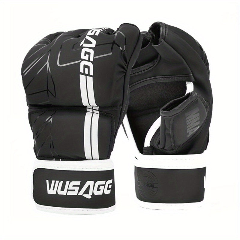 ProGrade Kickboxing Gloves for Men and Women Fingerless MMA Gloves
