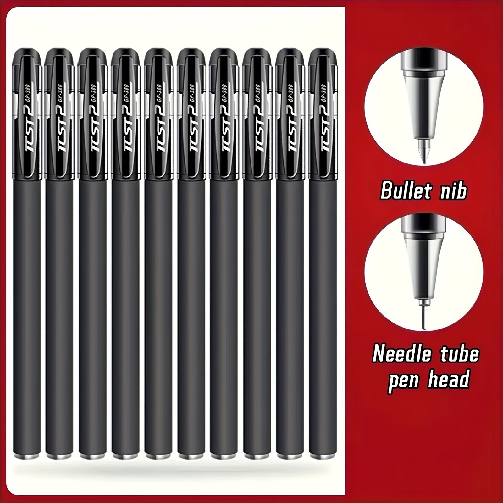 12pcs Ballpoint Pens for School or Office Use Business Signature Pens