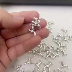 5pcs Mini Faucet Metal Model for Dollhouse Collection Decoration