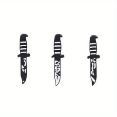 3pcs Punk Enamel Brooch Set for Men