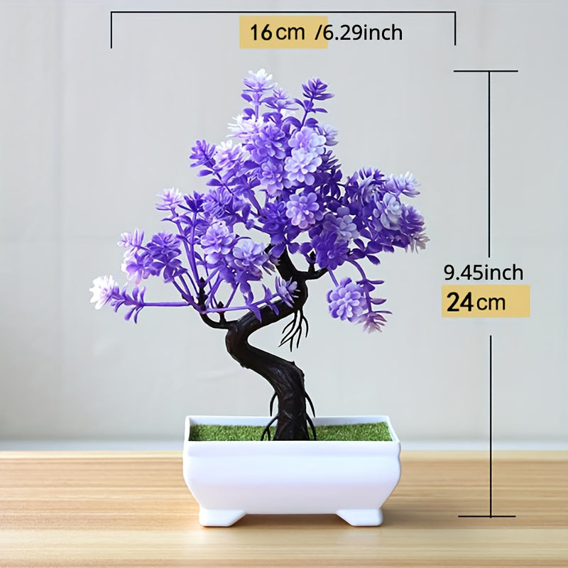 Artificial Potted Bonsai Plant for Home Decor