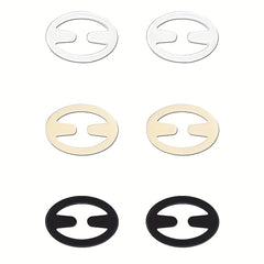 12pcs Invisible Bra Strap Clips Non-slip Buckles for Braless Look