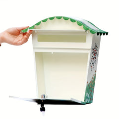 Large Pastoral Letter Box Household Newspaper Box Painting Suggestion Box