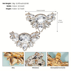 Rhinestone Shoe Clips for Women Bridal Party Accessory