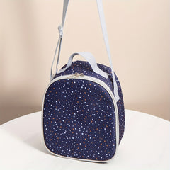 Portable Insulated Lunch Bag For Office Workers Oxford Cloth Lunch Box Bag