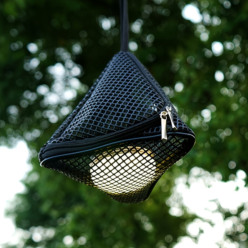 Foldable Triangle Storage Net for Air Drying Clothes
