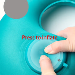 Automatic Inflatable U-Shaped Neck Pillow for Travel