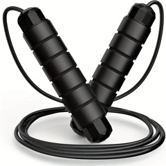 Adjustable Speed Jump Rope with Foam Handle for Fitness Workout