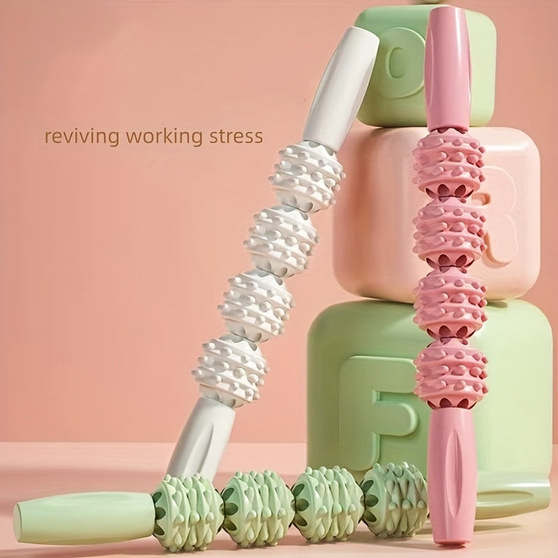 Massage Stick for Muscle Pain Relief - Ideal for Yoga, Fitness & Running