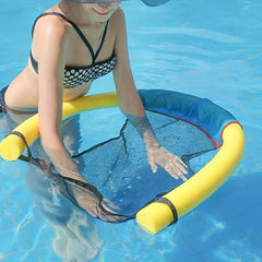 Pool Floating Recliner Lounge Chair Water Mesh Hammock