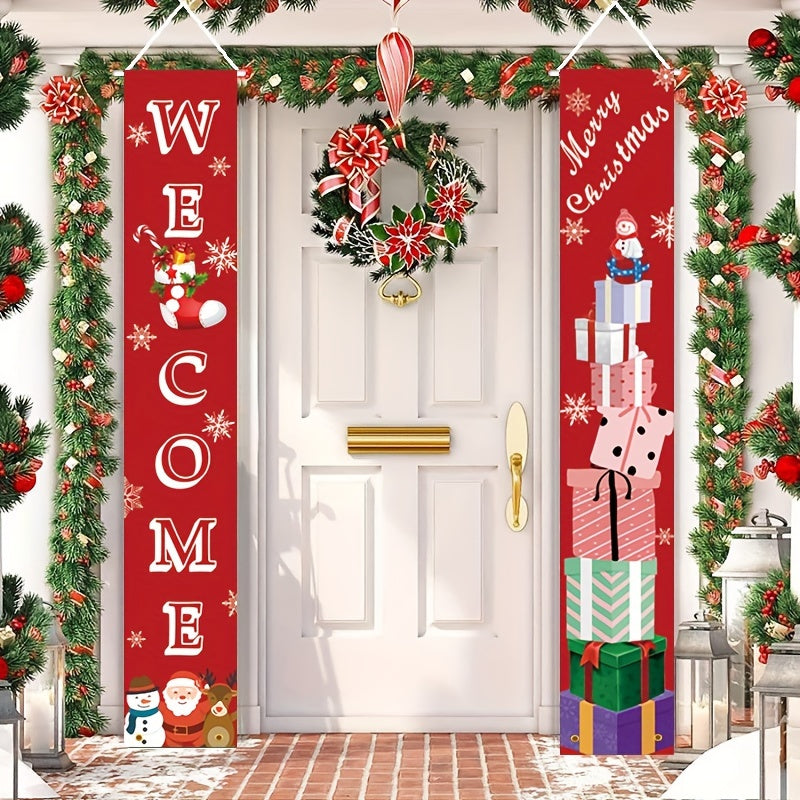 Christmas Porch Signs Party Decorations Indoor Outdoor