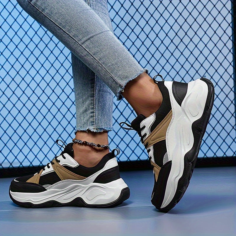 Women's Chunky Sneakers Lightweight Travel Shoes