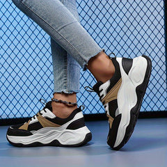 Women's Chunky Sneakers Lightweight Travel Shoes