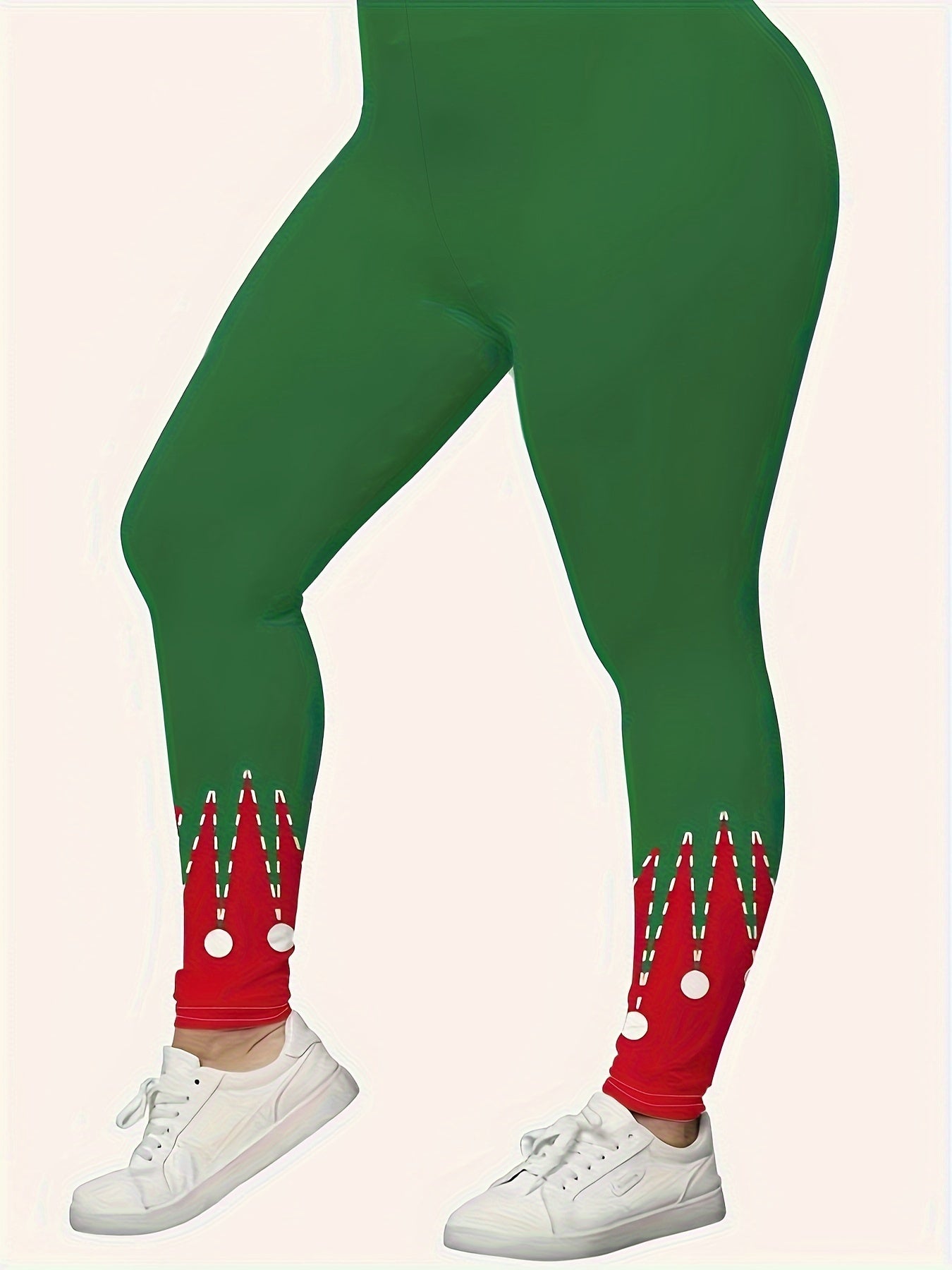Plus Size Long Sleeve Peplum Top & Leggings Two Piece Set