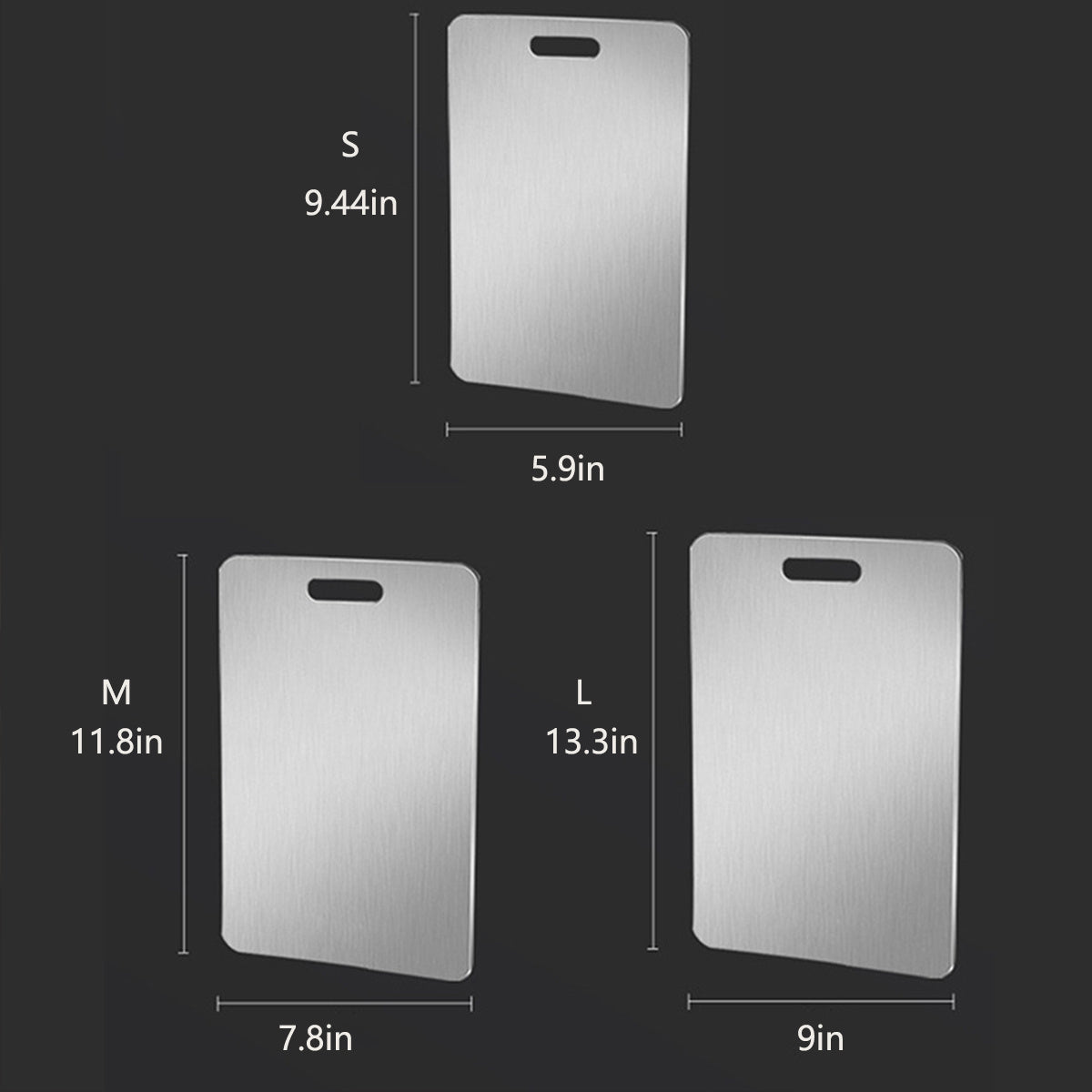 Stainless Steel Cutting Board for Easy Chopping