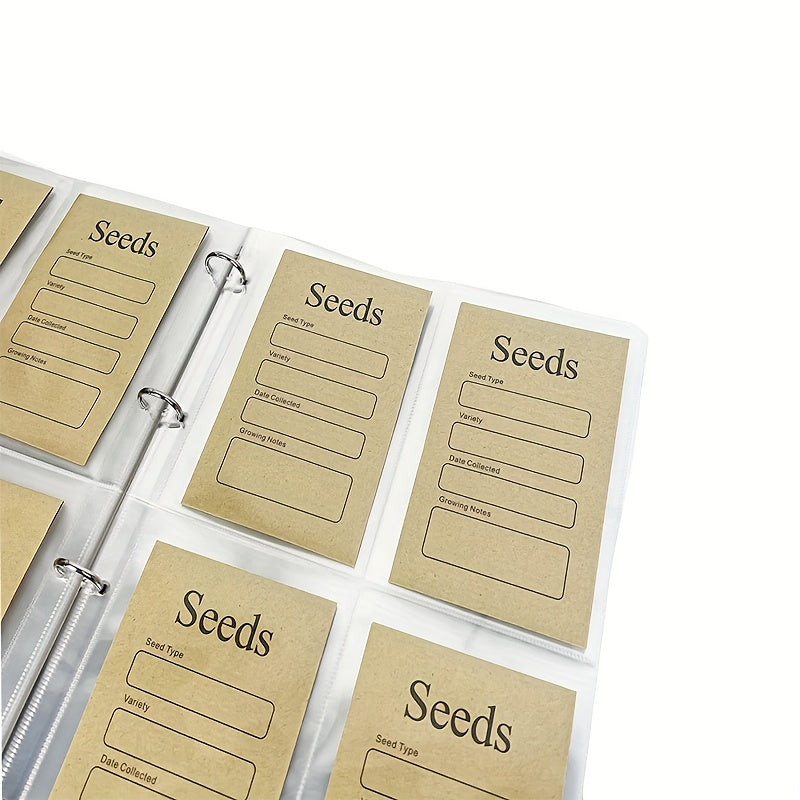 Seed Storage Organizers Resealable Self Sealing Seed Envelopes