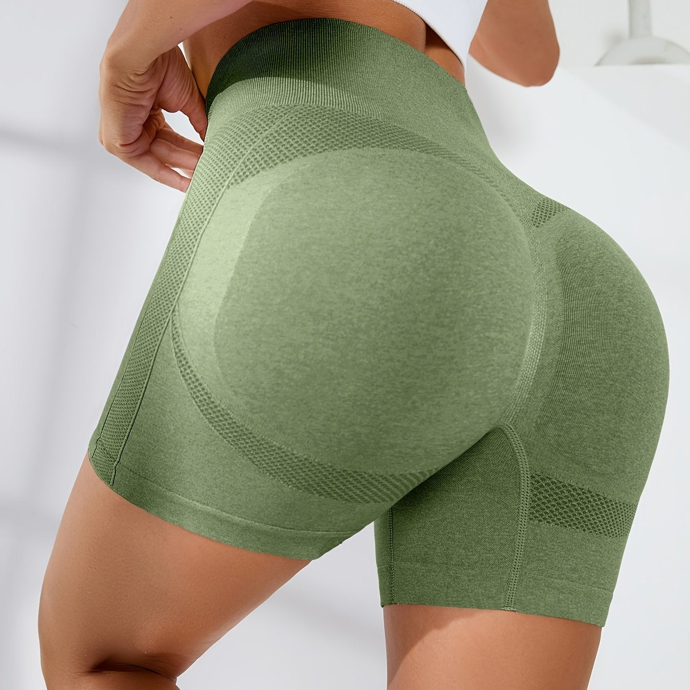 High Waist Yoga Running Shorts for Women