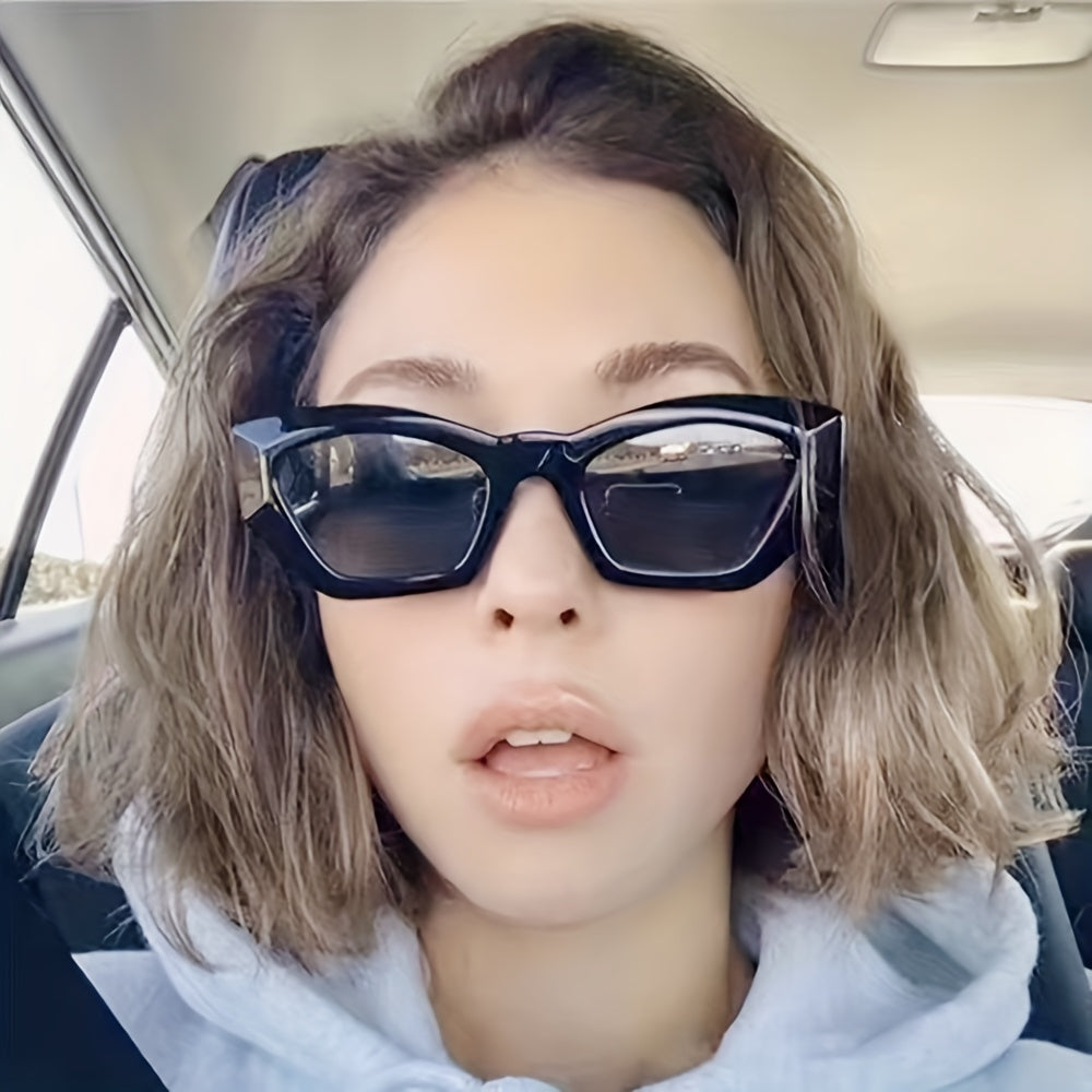 Cat Eye Sunglasses Women Retro UV400 Shades Classic Vintage Driving Sun Glasses