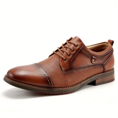 Men's Leather Derby Shoes Wedding Business