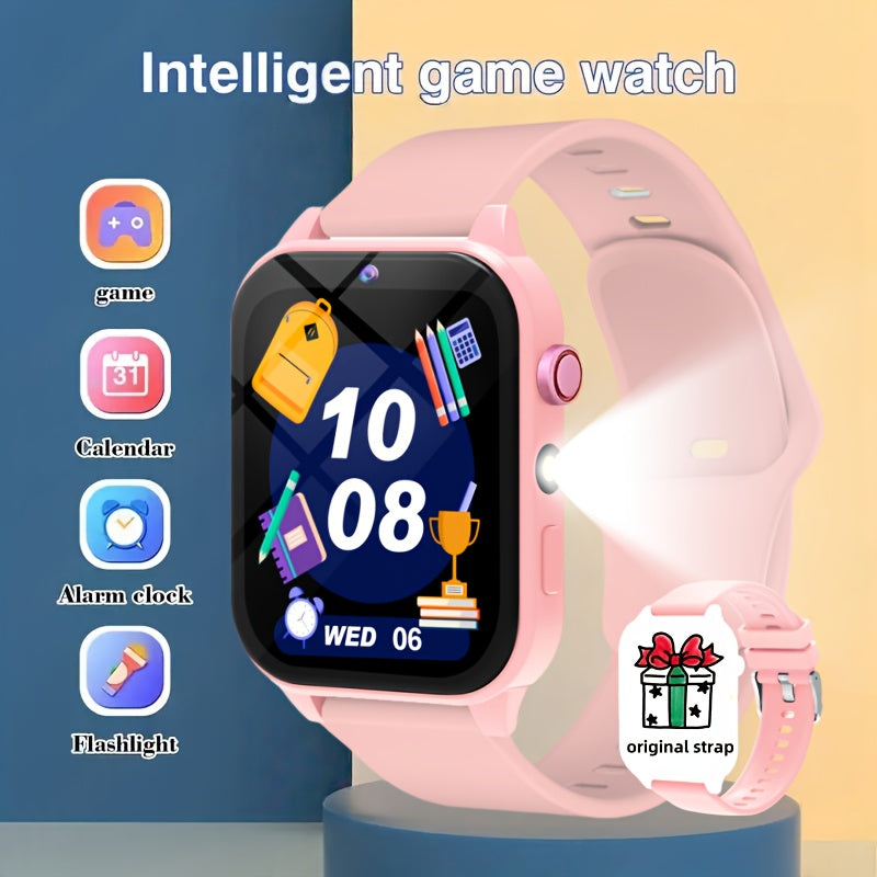 Kids Smart Watch with LED Flashlight Camera Calendar Stopwatch