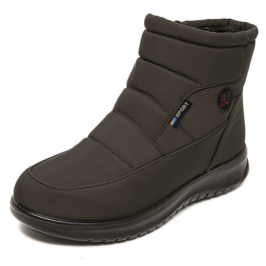 Waterproof Faux Fur Snow Boots for Women