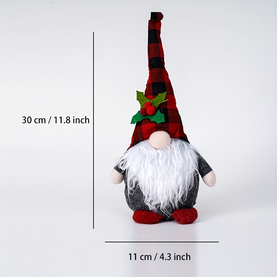 Christmas No Face Santa Claus Elf Dolls, Party and Home Decor, Perfect Gift