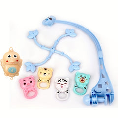 Baby Bed Bell Toy for Newborn with Remote Rattle Set